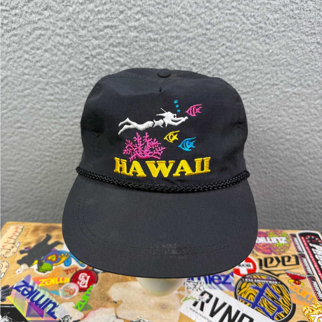 Vintage 90s Hawaii Snapback Hat